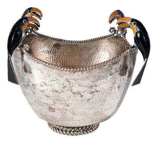 EMILIA CASTILLO SILVER PLATE TOUCAN