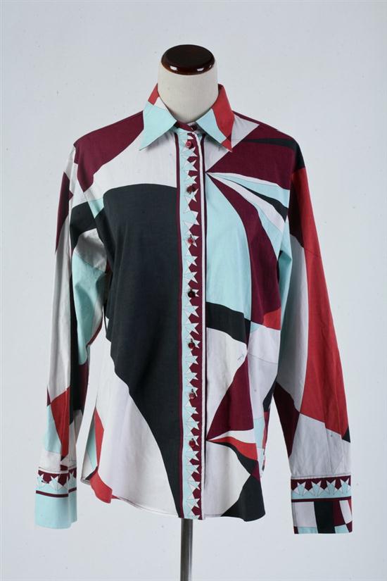 EMILIO PUCCI LONG SLEEVE COTTON