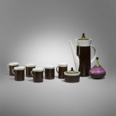 Emilio Pucci. Nine-piece Mocha