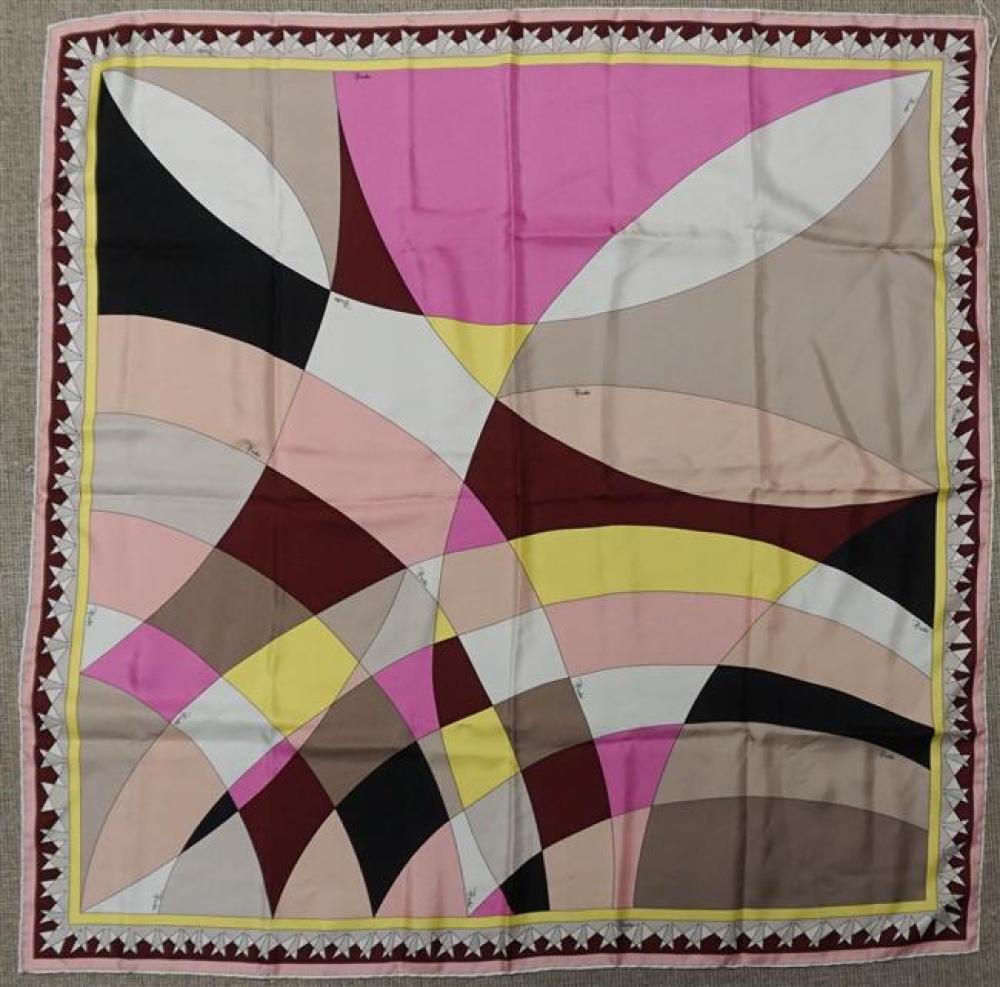 EMILIO PUCCI SILK SCARF, A