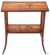 EMILLE GALLE ART NOUVEAU TWO-T