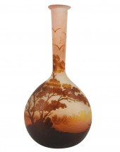 EMILLE GALLE CAMEO GLASS SCENI