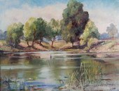 EMILY DILLARD—OIL ON CANVAS—WH