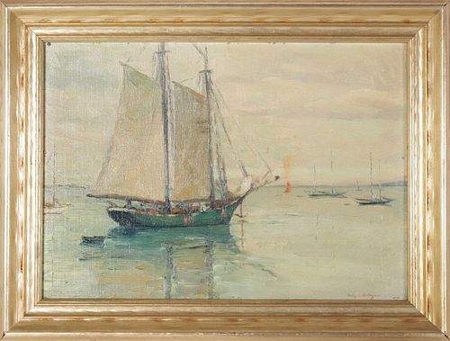 EMILY HOFFMEIER OIL ON CANVAS BOARD