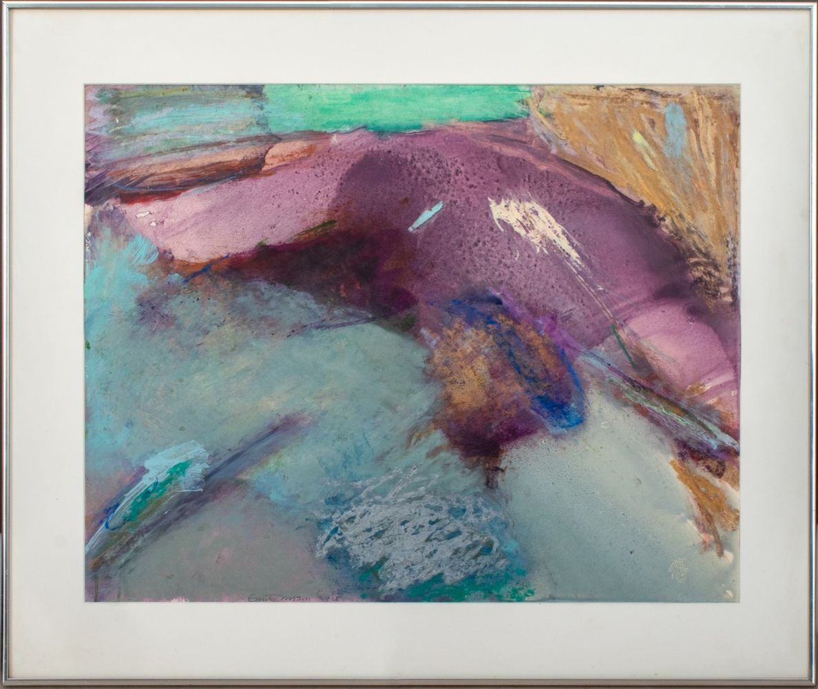 EMILY MASON "PLATED RESIDUE" OIL ON