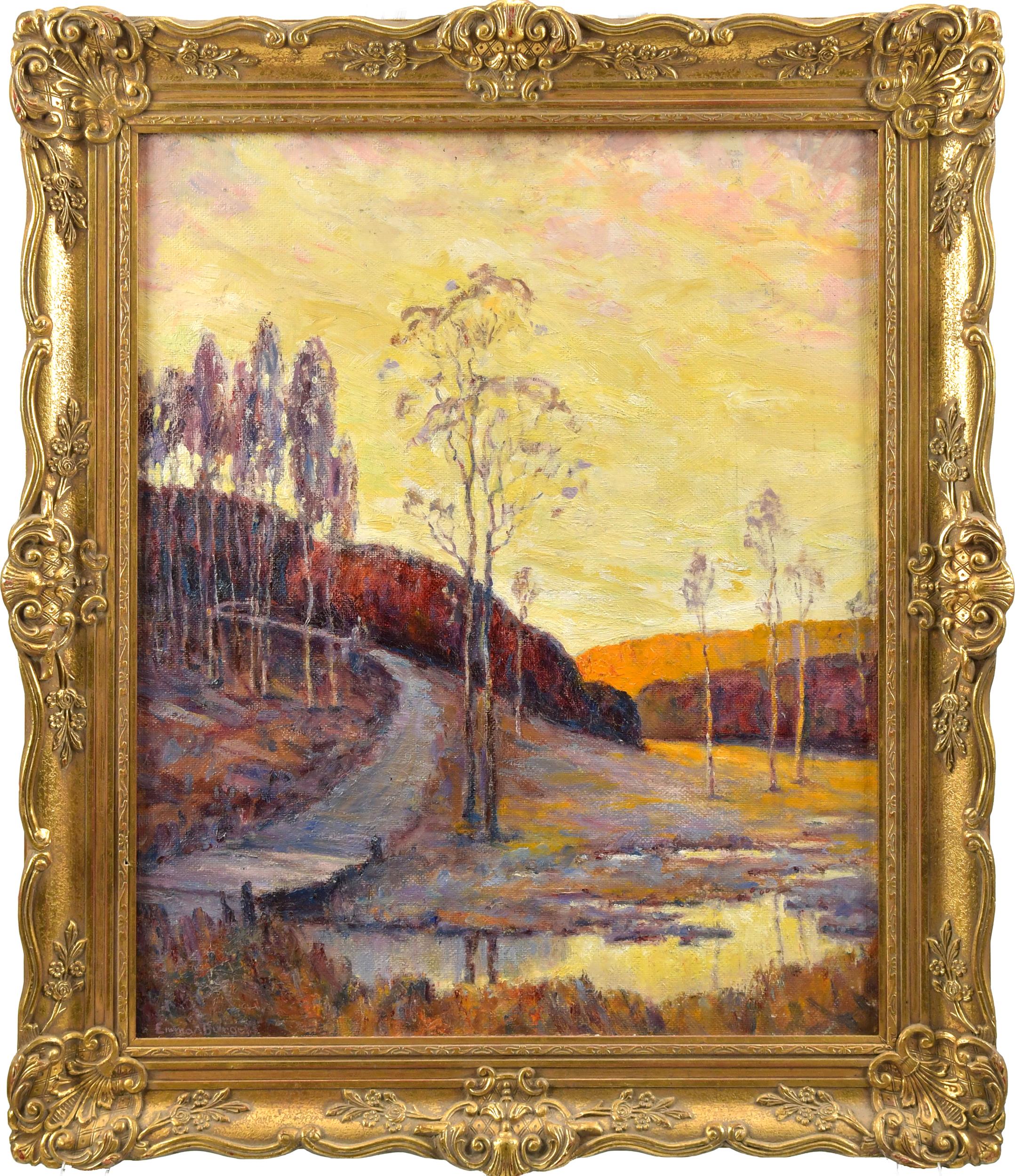 EMMA BURGESS OIL ON BOARD,