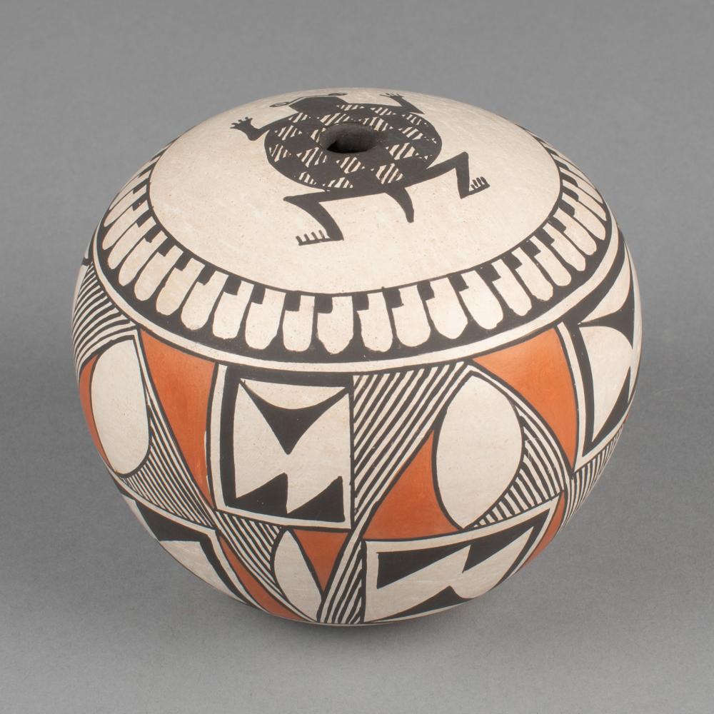 EMMALITA CHINO, POLYCHROME SEED POT