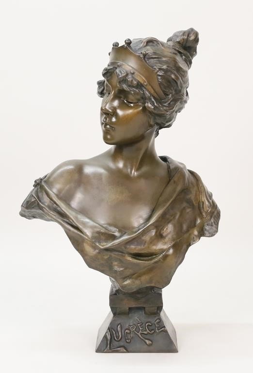 EMMANUEL VILLANIS BRONZE BUST