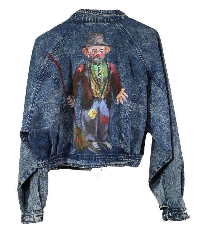 EMMETT KELLY, PAINTED AND SIGNED