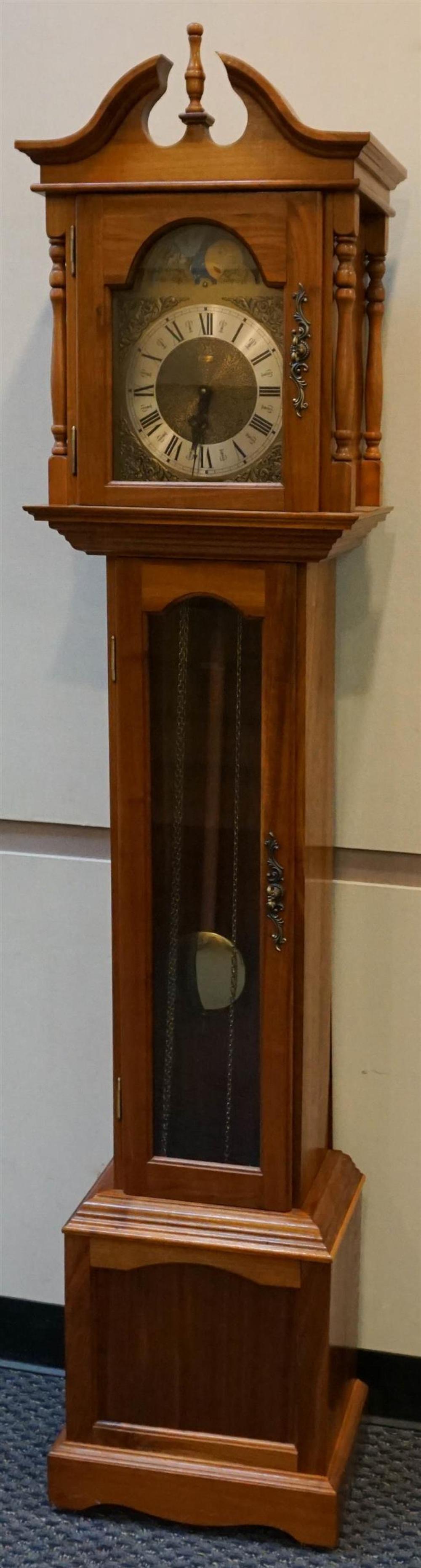 EMPEROR CHERRY GRANDMOTHER CLOCK,
