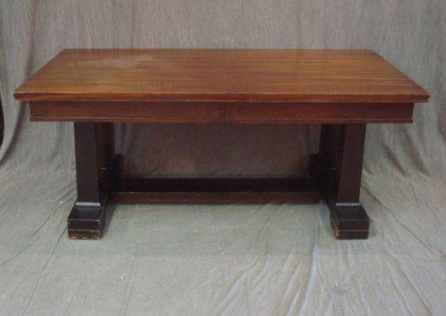 Empire 2 Drawer Library Table. From