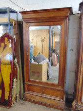 EMPIRE ARMOIRE WITH SINGLE MIR
