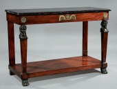 EMPIRE BRONZE-MOUNTED MAHOGANY
