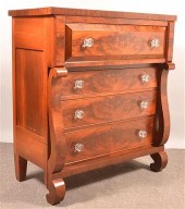 EMPIRE CHERRY & MAHOGANY CHEST