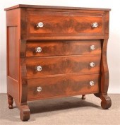 EMPIRE CHERRY & MAHOGANY CHEST
