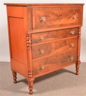 EMPIRE CHERRY & MAHOGANY CHEST
