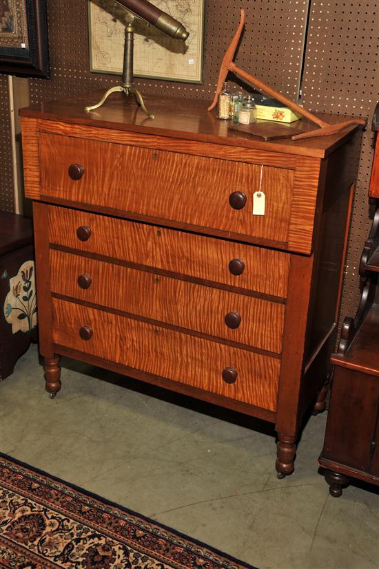 EMPIRE CHEST OF DRAWERS. Mixed