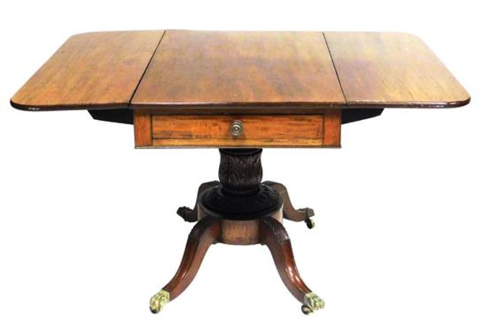 EMPIRE DROP LEAF DINING TABLE,