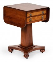 EMPIRE DROP-LEAF STAND CIRCA 1