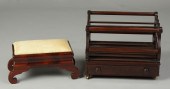 Empire Foot Stool & Mahogany C