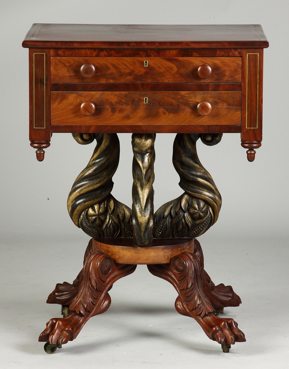 Empire Mahogany 2 Drawer Stand