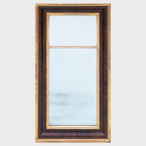 EMPIRE MAHOGANY AND PARCEL-GILT