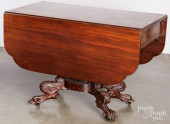 EMPIRE MAHOGANY BREAKFAST TABL