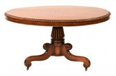 EMPIRE MAHOGANY BREAKFAST TABL
