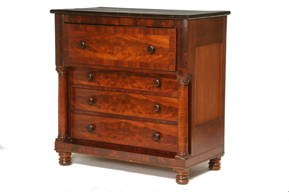EMPIRE MAHOGANY BUTLER'S DESK -