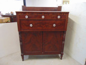 EMPIRE MAHOGANY CHEST OF DRAWE
