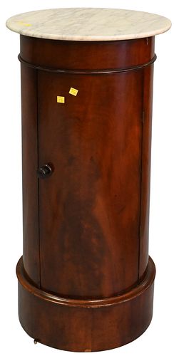 EMPIRE MAHOGANY POT STANDEmpire