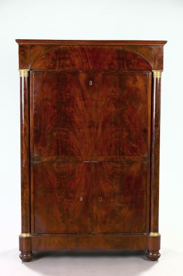 Empire Mahogany Secretaire