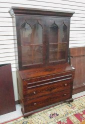 EMPIRE MAHOGANY SECRETARY BOOK