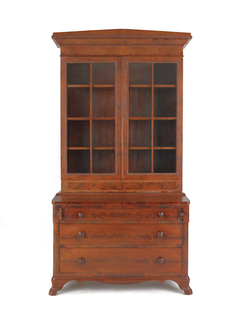 Empire mahogany secretary
