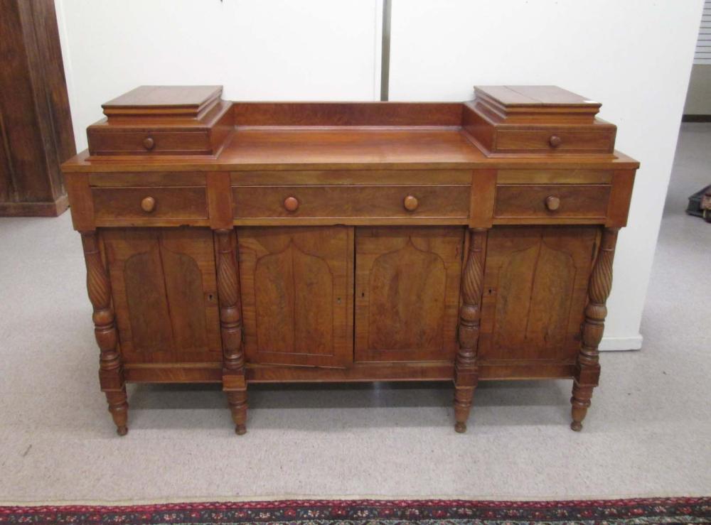 EMPIRE MAHOGANY SIDEBOARD,