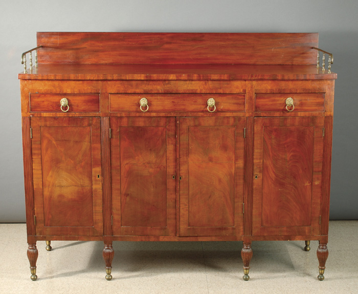 EMPIRE MAHOGANY SIDEBOARD