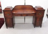 EMPIRE MAHOGANY SIDEBOARD, ENG