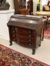 EMPIRE MAHOGANY SLANT-FRONT SE