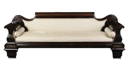 EMPIRE MAHOGANY SOFA 19th