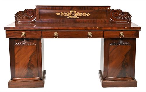 EMPIRE MAHOGANY THREE-PART