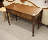 EMPIRE MAHOGANY TWO-PART DININ