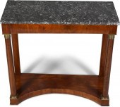 EMPIRE ORMOLU-MOUNTED MAHOGANY
