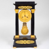 EMPIRE ORMOLU-MOUNTED MARBLE M