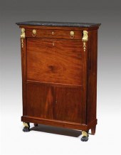 Empire ormulu mounted mahogany
