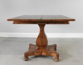 EMPIRE PERIOD MAHOGANY FOLD OV