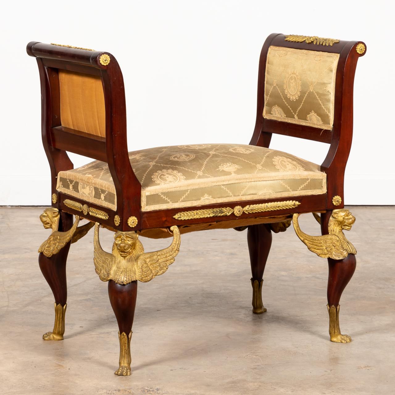 EMPIRE REVIVAL ORMOLU MOUNTED