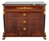 EMPIRE REVIVAL ORMOLU MOUNTED