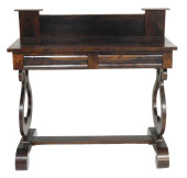EMPIRE SERVING TABLE, MAHOGANY