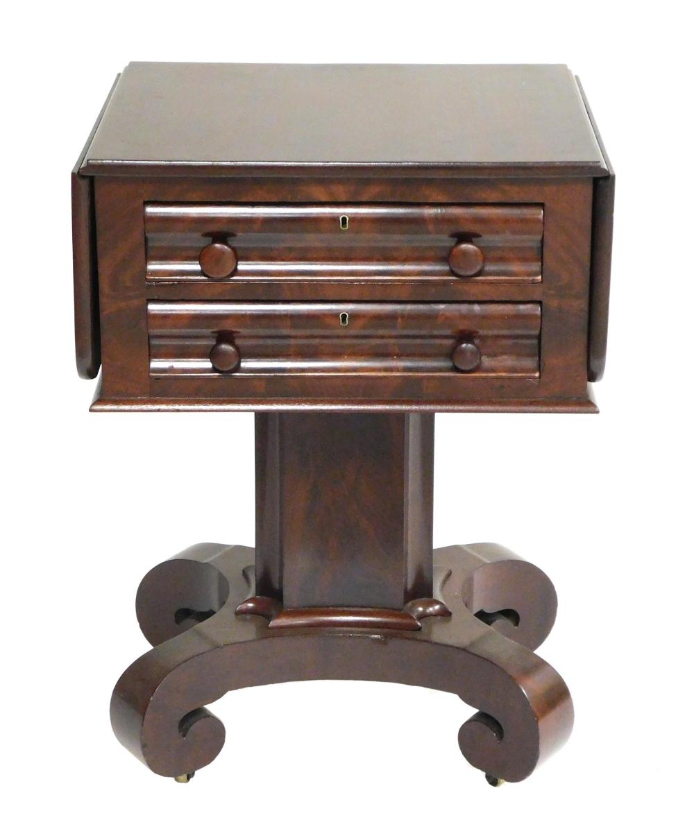 EMPIRE SEWING STAND, C. 1825,