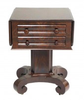 EMPIRE SEWING STAND, C. 1825,